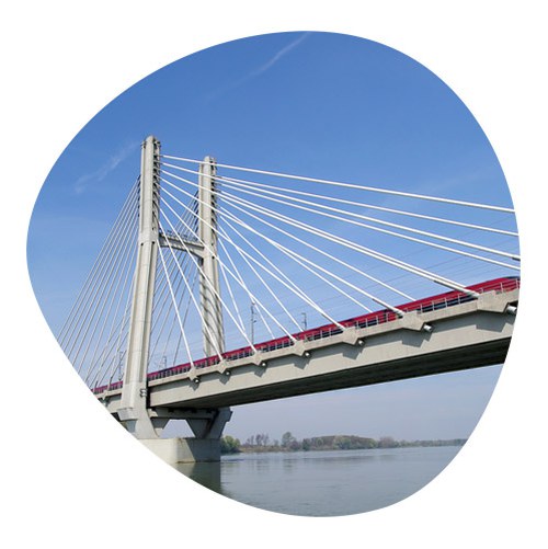 A bridge in modern style