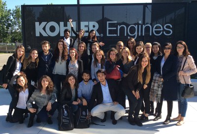 CLAMDA-IM Class visiting Lombardini (Kohler Engines)