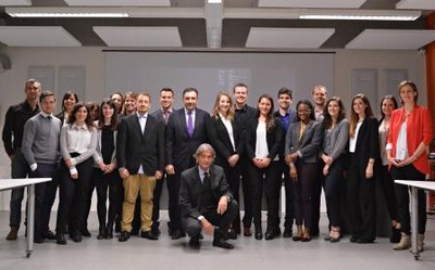 CLAMDA-IM students visiting Lombardini