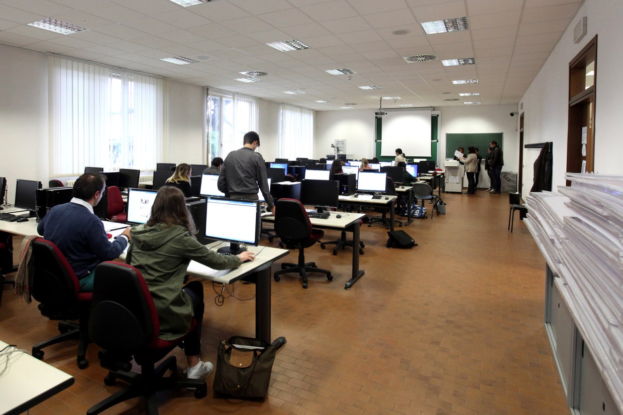 Il laboratorio informatico presso il Teaching hub