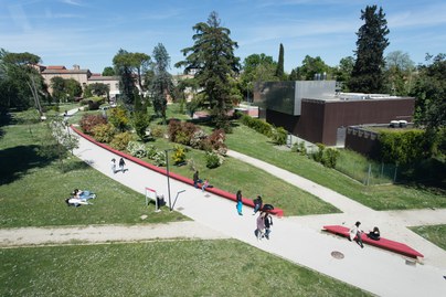 fotografia del campus di Forlì