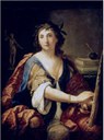 Elisabetta Sirani, Allegoria della pittura (autoritratto?), 1658, olio su tela, The Pushkin State Museum of Fine Arts, Mosca.