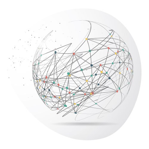 Illustrazione dell'andamento economico a forma di globo terrestre