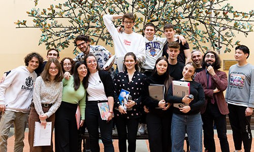Studenti e studentessa